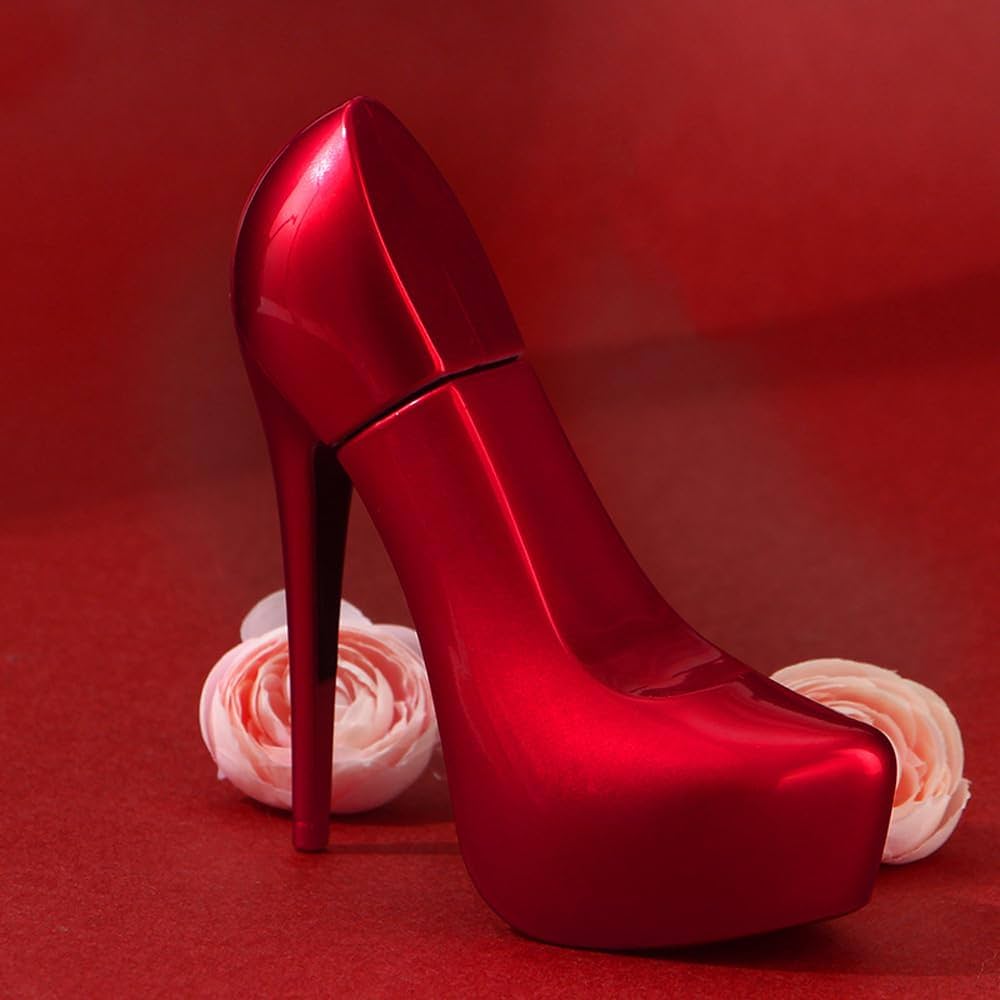 PerfumeCloset「DANCE HEEL」RED SUEDE（26cm） Queen-Red Satin – DANSOUL